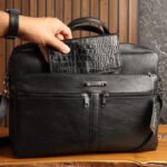 کیف اداری مردانه چرم صنعتی بیورا مدل eez14
