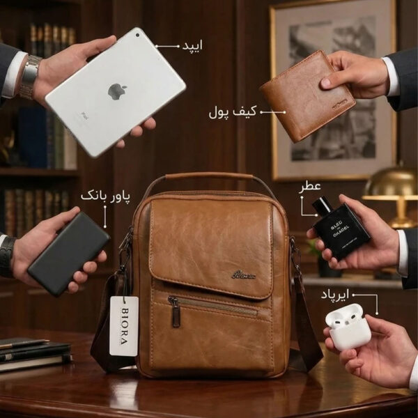 کیف دوشی مردانه بیورا مدل dbb34