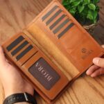 کیف پول مردانه چرم طبیعی بیورا مدل KPB01