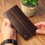 کیف پول مردانه چرم طبیعی بیورا مدل KPB01