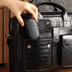 کیف اداری مردانه چرم طبیعی بیورا مدل eez42