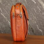 کیف دوشی مردانه چرم طبیعی فلوتر بیورا مدل dbb161