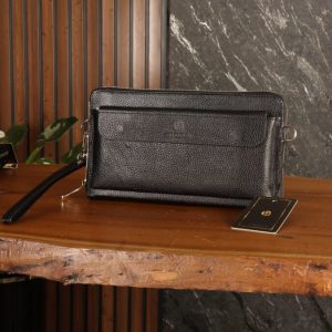 کیف دوکاره زنانه چرم طبیعی فلوتر بیورا سایز بزرگ مدل za20