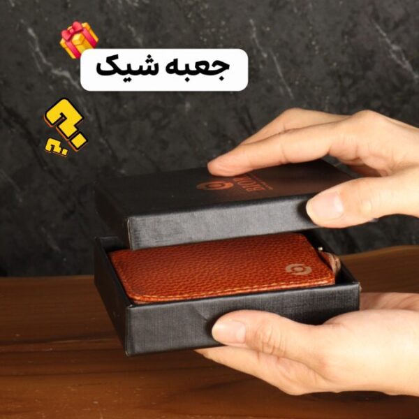 جاکارتی چرم طبیعی بیورا مدل آکاردئونی GK01