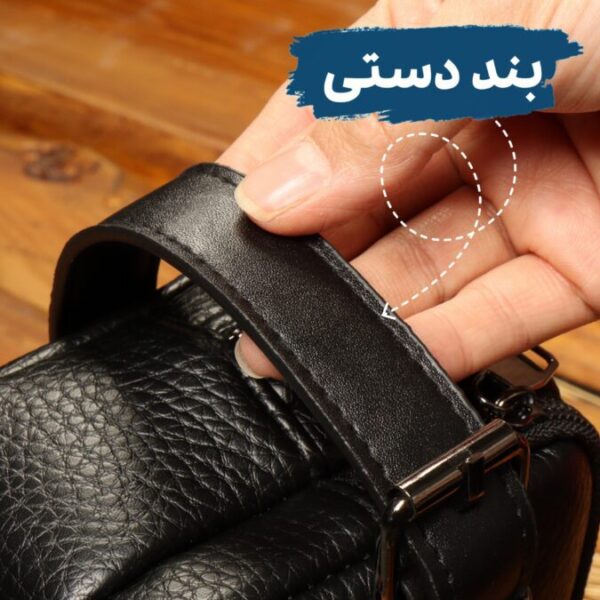 کیف داپ کیت مردانه چرم صنعتی بیورا مدل فلوتر کد shz05