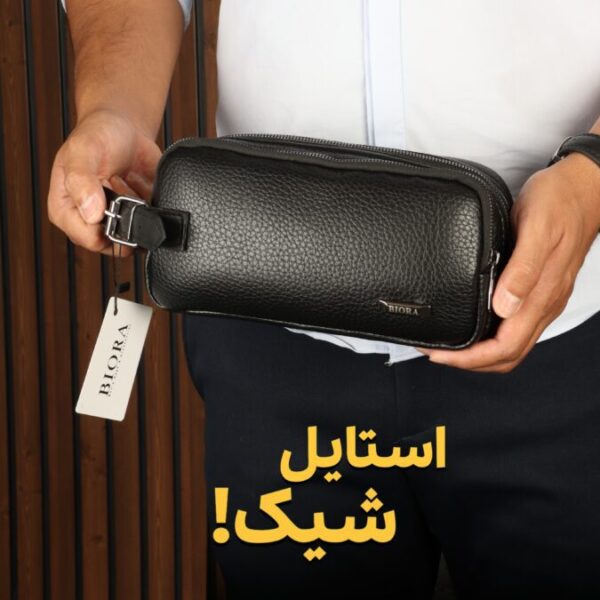 کیف داپ کیت مردانه چرم صنعتی بیورا مدل فلوتر کد shz05