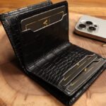 جاکارتی چرم طبیعی کروکدیلی بیورا مدل GK06