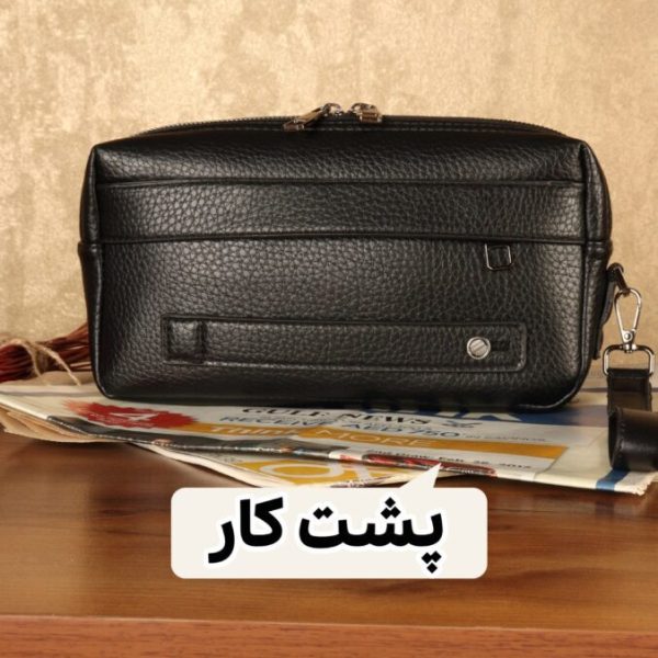 کیف دستی مردانه چرم صنعتی بیورا مدل فلوتر کد acc050