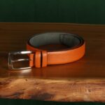 کمربند چرم طبیعی مردانه فلوتر بیورا مدل میخی k100 - تصویر 2