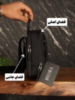 کیف دوشی مردانه کوچک برزنتی بیورا مدل dbb166 - تصویر 10