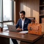 کیف اداری مردانه بیورا مدل eez615