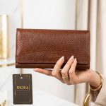 کیف دستی زنانه چرم طبیعی فلوتر بیورا مدل kz07
