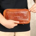 کیف دسته چک و پاسپورتی چرم طبیعی بیورا مدل pa01 - تصویر 3