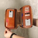 کیف دسته چک و پاسپورتی چرم طبیعی بیورا مدل pa01 - تصویر 9