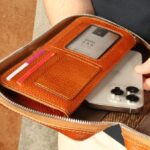 کیف دسته چک و پاسپورتی چرم طبیعی بیورا مدل pa01 - تصویر 16
