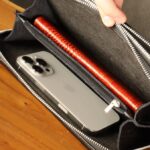 کیف دستی و پاسپورتی چرم طبیعی کروکودیلی بیورا مدل pa05 - تصویر 6