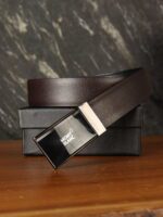 کمربند چرم صنعتی مردانه دورو بیورا مدل k02