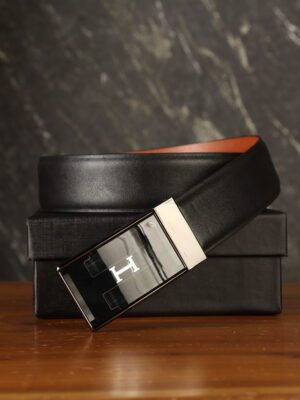 کمربند چرم صنعتی مردانه دورو بیورا مدل k03