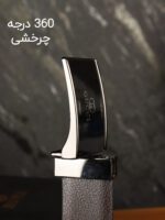 کمربند چرم صنعتی مردانه دورو بیورا مدل k02 - تصویر 4