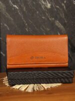 کیف دستی زنانه چرم طبیعی فلوتر بیورا مدل kz07 - تصویر 3