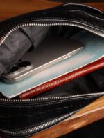 کیف داپ کیت مردانه چرم طبیعی کروکدیلی بیورا مدل shz025 - تصویر 7