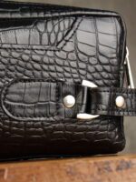 کیف داپ کیت مردانه چرم طبیعی کروکدیلی بیورا مدل shz025 - تصویر 4