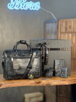 ست هدیه مردانه چرم گاوی بیورا مدل pak025