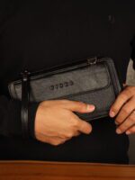 کیف دستی و پاسپورتی چرم طبیعی فلوتر بیورا مدل pa012