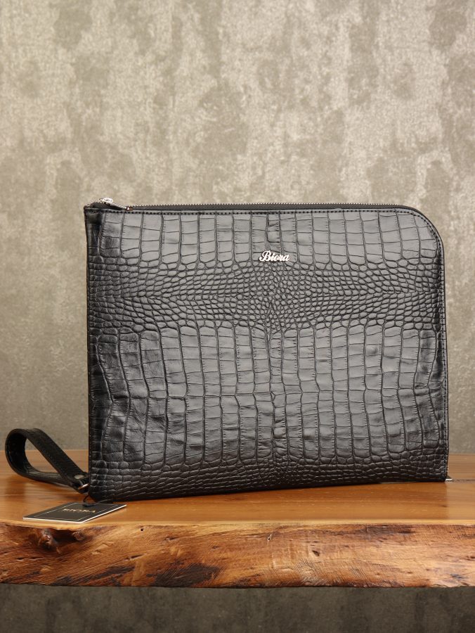 کیف فولدر بیورا چرم طبیعی کروکودیلی مدل fd02 کیف فولدر بیورا چرم طبیعی کروکودیلی مدل fd02