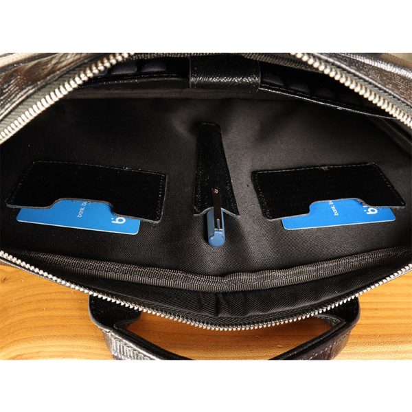 کیف اداری مردانه چرم طبیعی لیزارد بیورا مدل eez41