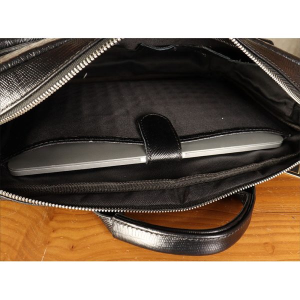 کیف اداری مردانه چرم طبیعی لیزارد بیورا مدل eez41