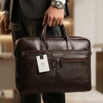 کیف اداری مردانه چرم صنعتی بیورا مدل eez14