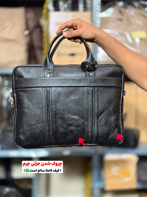 کیف اداری مردانه بیورا مدل eez33 - 01 ( دارای ایراد جزئی ) - تصویر 4
