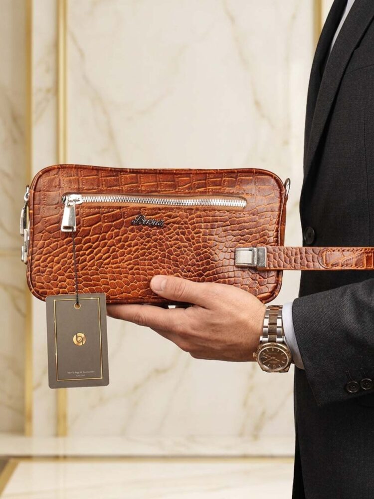 کیف دستی مردانه بیورا مدل shz037