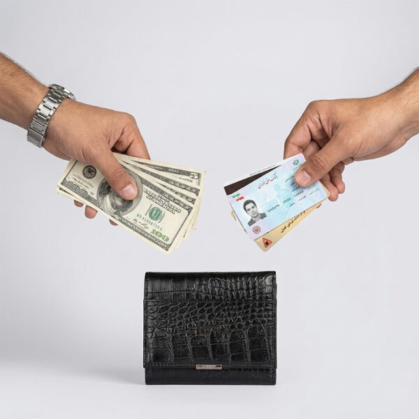 جاکارتی و کیف پول مردانه بیورا مدل GK033