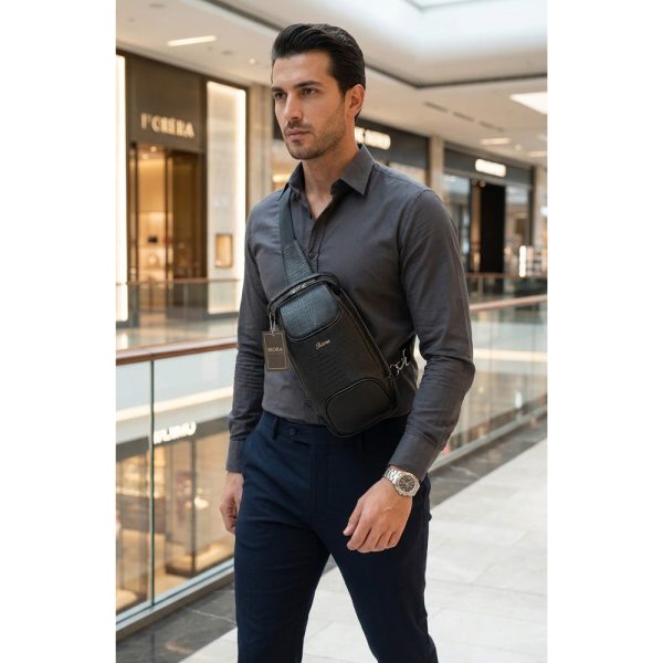 کیف کراس بادی مردانه بیورا مدل sb17