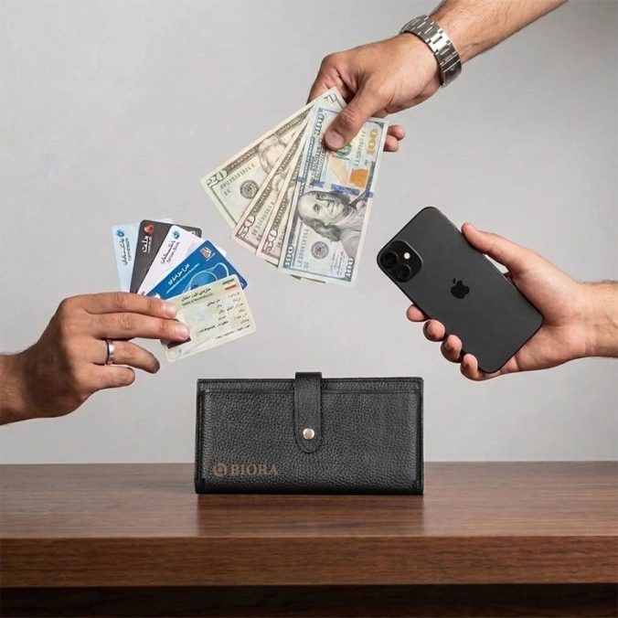کیف پول مردانه بیورا مد‌ل KPB012