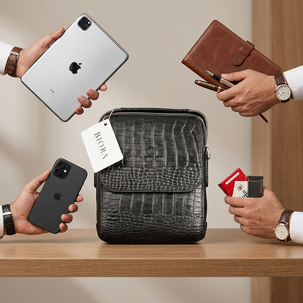 کیف دوشی مردانه بیورا مدل D09